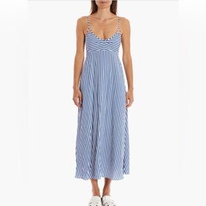 La Ligne Portia Stripe Maxi Dress Sundress